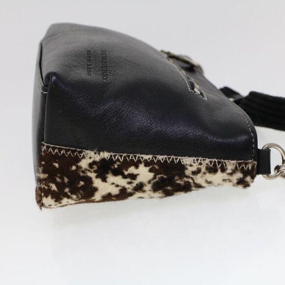 Burberry Brown Leather Shoulder Bag (Pre-Owned) - Picture 12 of 16